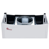 نمای زیر آبگرمکن دیواری ایران شرق مدل 3020 کیانا