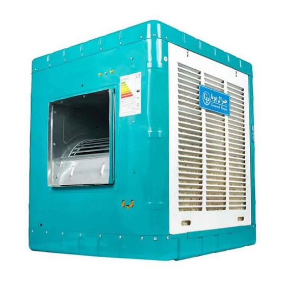 نمای جانبی کولر آبی پشت بامی 8000 CFM جنرال پویا مدل GP8000